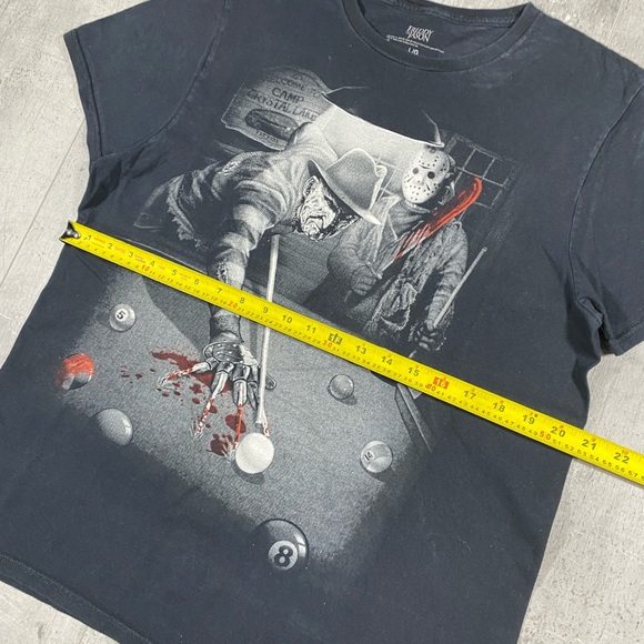 Freddy vs Jason Horror Movie Tee Shirt - Picture 5 of 6